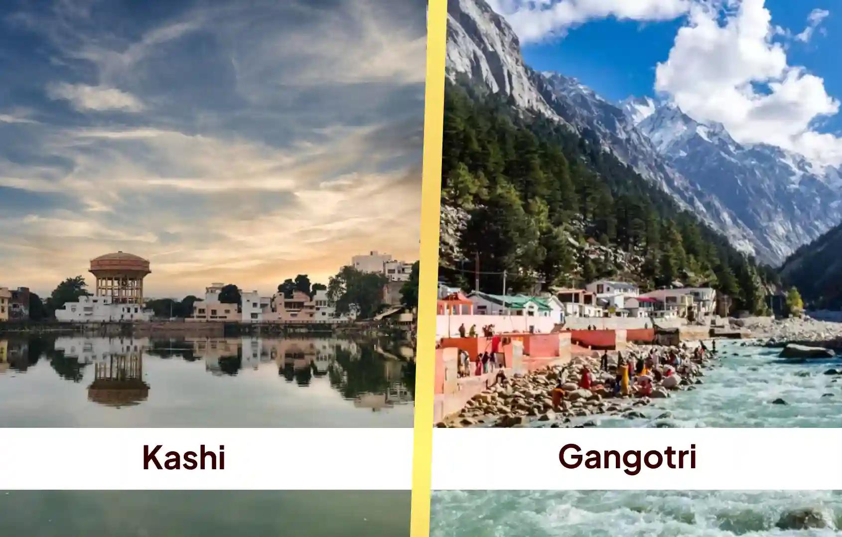 Pishach Mochan Kund and Ganga Ghat, Kashi, Gangotri Dham, Uttar Pradesh, Uttarakhand