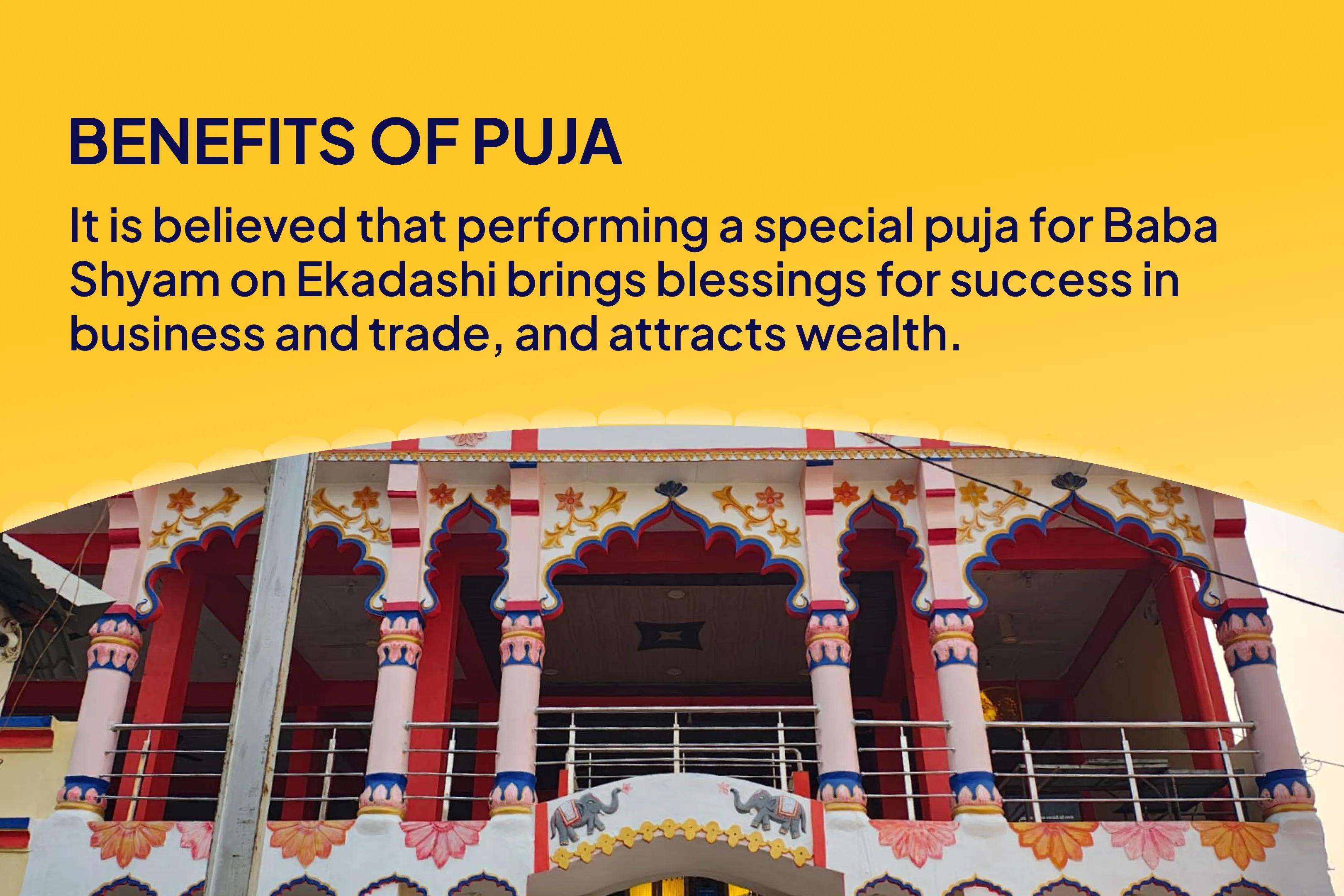 Dhan Akarshan Baba Shyam Gyaras Special Ekadashi Vyapar Vikas Yagya & Dhan Akshaya Baba Shyam Shringaar Seva For Success In Business, Trade And Wealth Attraction