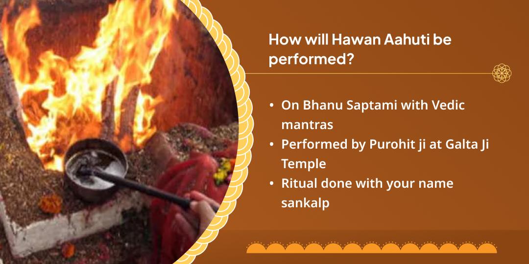 Bhanu Saptami Surya Graha Shanti Hawan Aahuti Daan