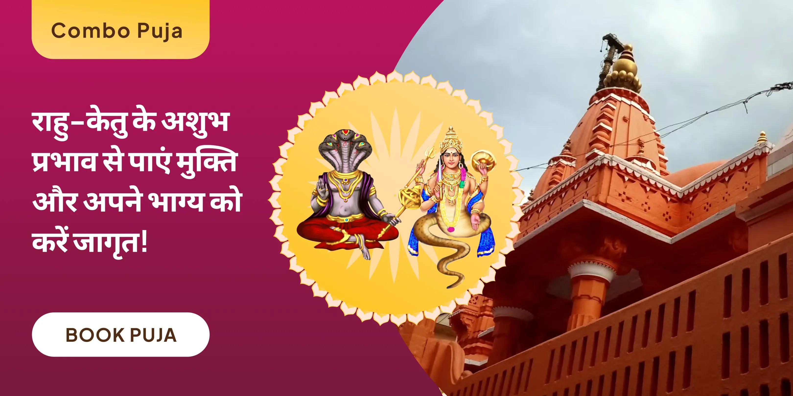 राहु-केतु पीड़ा शांति पूजा एवं शिव रुद्राभिषेक