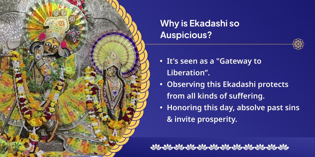 Ekadashi Krishna Vrindavan Chadhava
