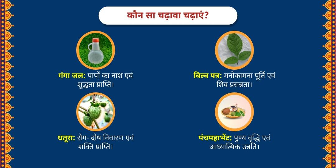 सोमवार विशेष ओंकारेश्वर ज्योतिर्लिंग चढ़ावा 