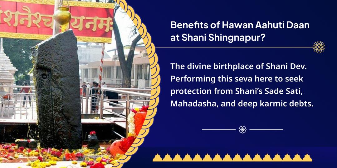 Shani Trayodashi Dosh Nivaran Hawan Aahuti Daan