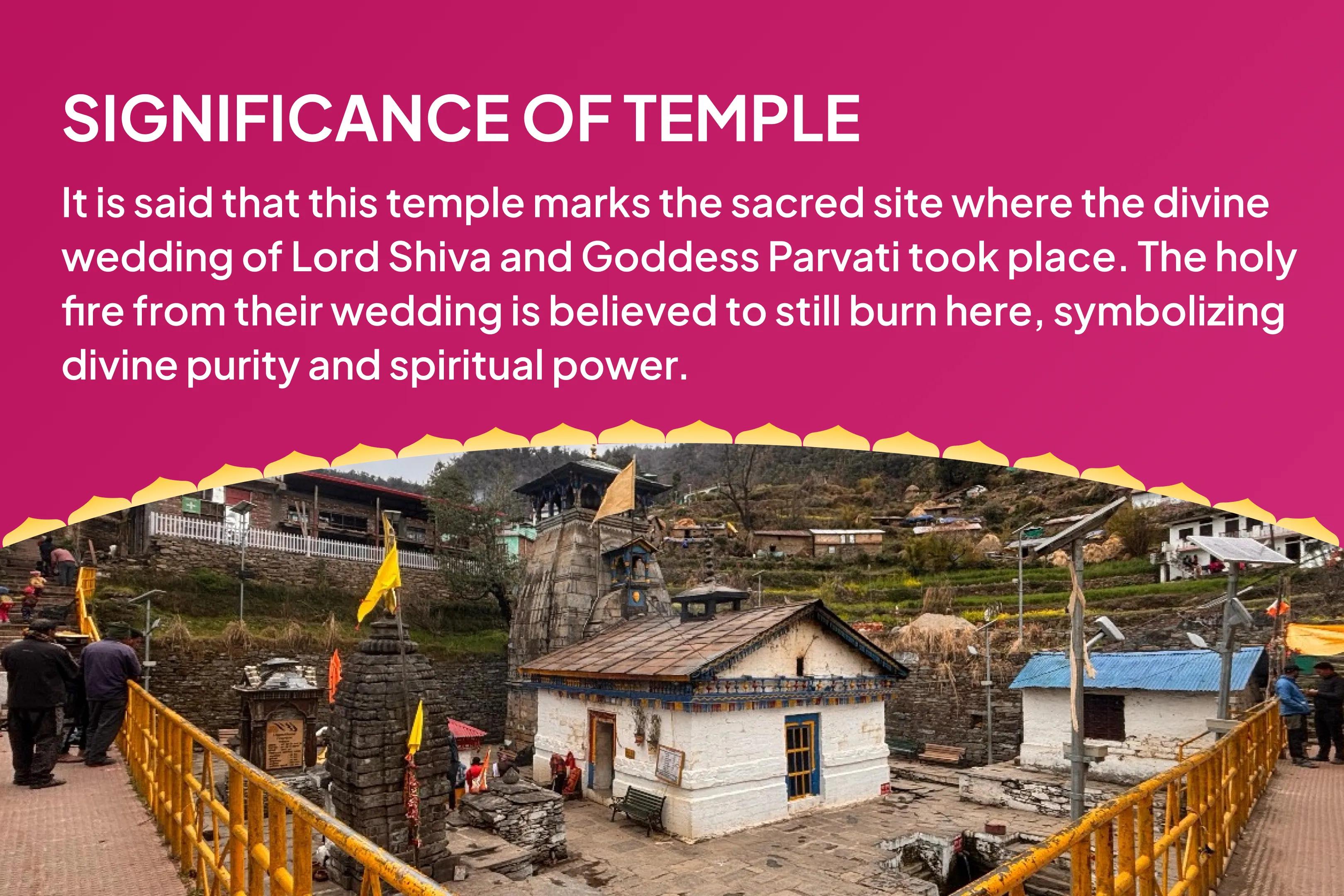 Sacred Land of Shiva & Shakti’s Union - Triyuginarayan Special Shiv Parvati Vivah Pujan Devi Mahatmyam Path and Ardhanareshwar Puja for Marital Bliss & Relationship Strengthening