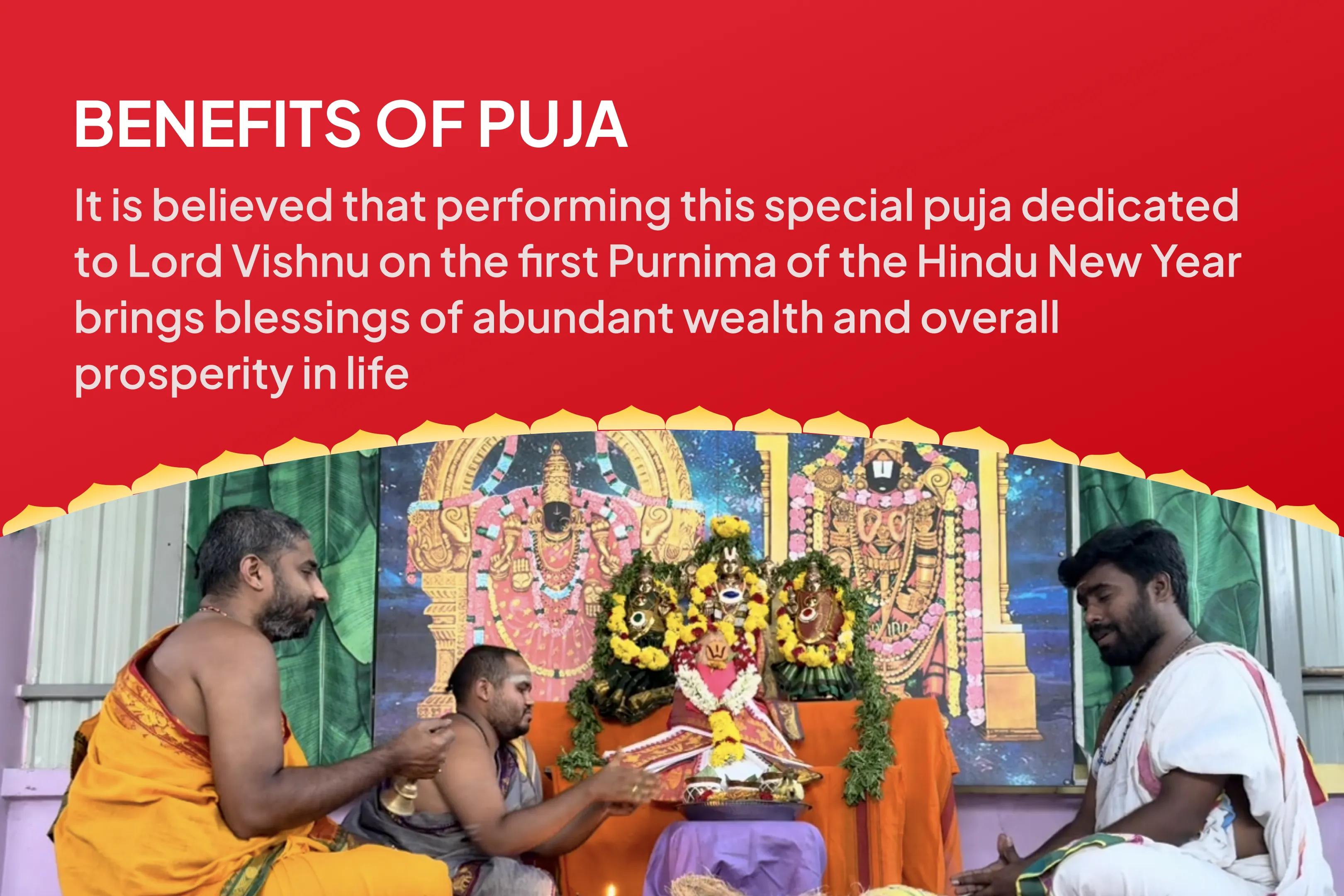 Purnima Tirupati Balaji Kshetra Special Satyanarayan Katha and Dhanvantri Yagya for Abundance of Wealth and Overall Prosperity