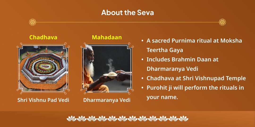 Moksha Teertha Gaya Purnima MahaDaan & Chadhava