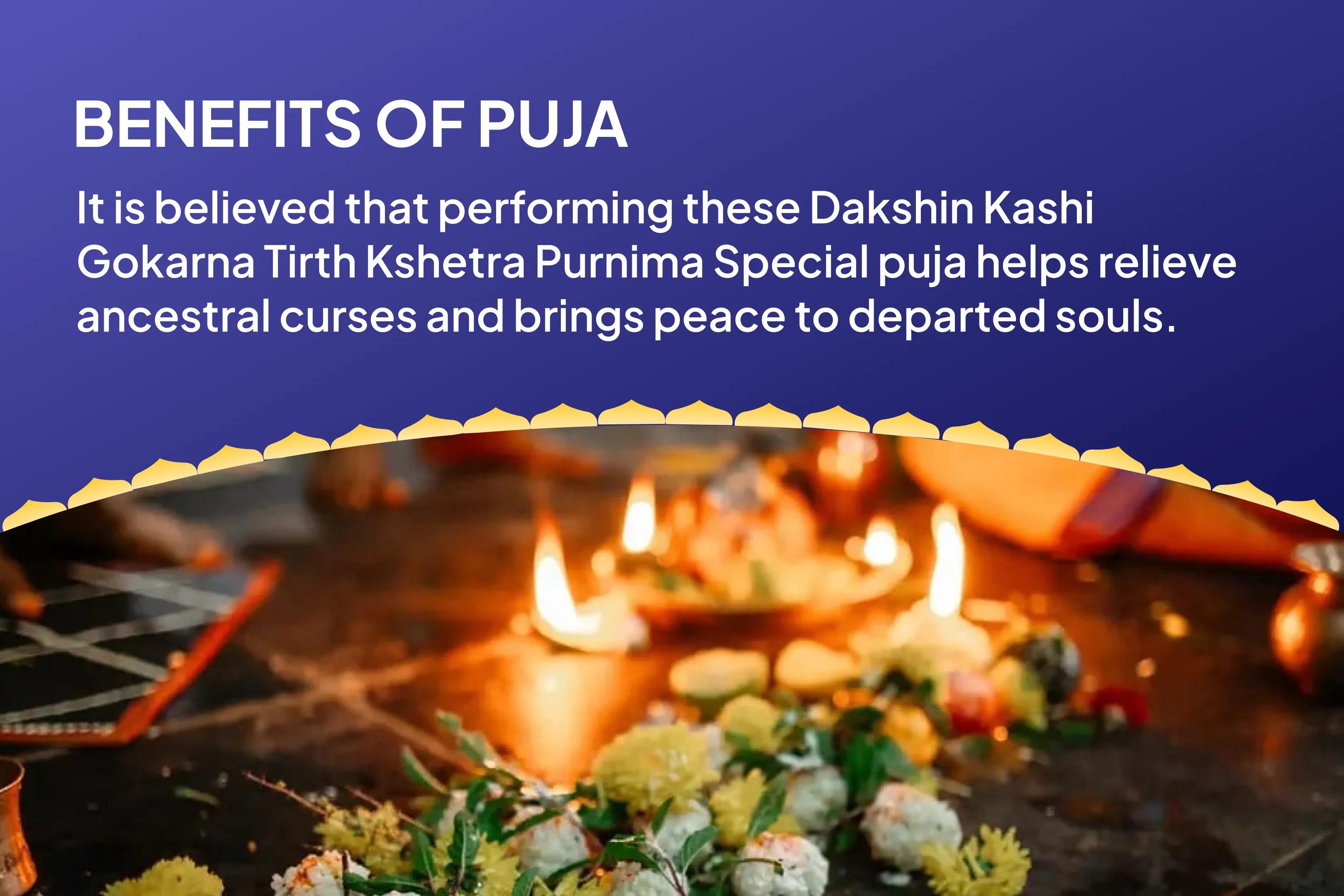 Dakshin Kashi Gokarna Tirth Kshetra Purnima Special Narayan Bali, Pitru Dosh Shanti Puja, Tripindi Shradh and Tila Homa To Relieve Ancestral Curse and Bring peace for departed souls 
