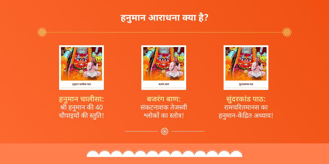बड़ा मंगल चालीसा, बजरंग बाण एवं सुंदरकांड पाठ