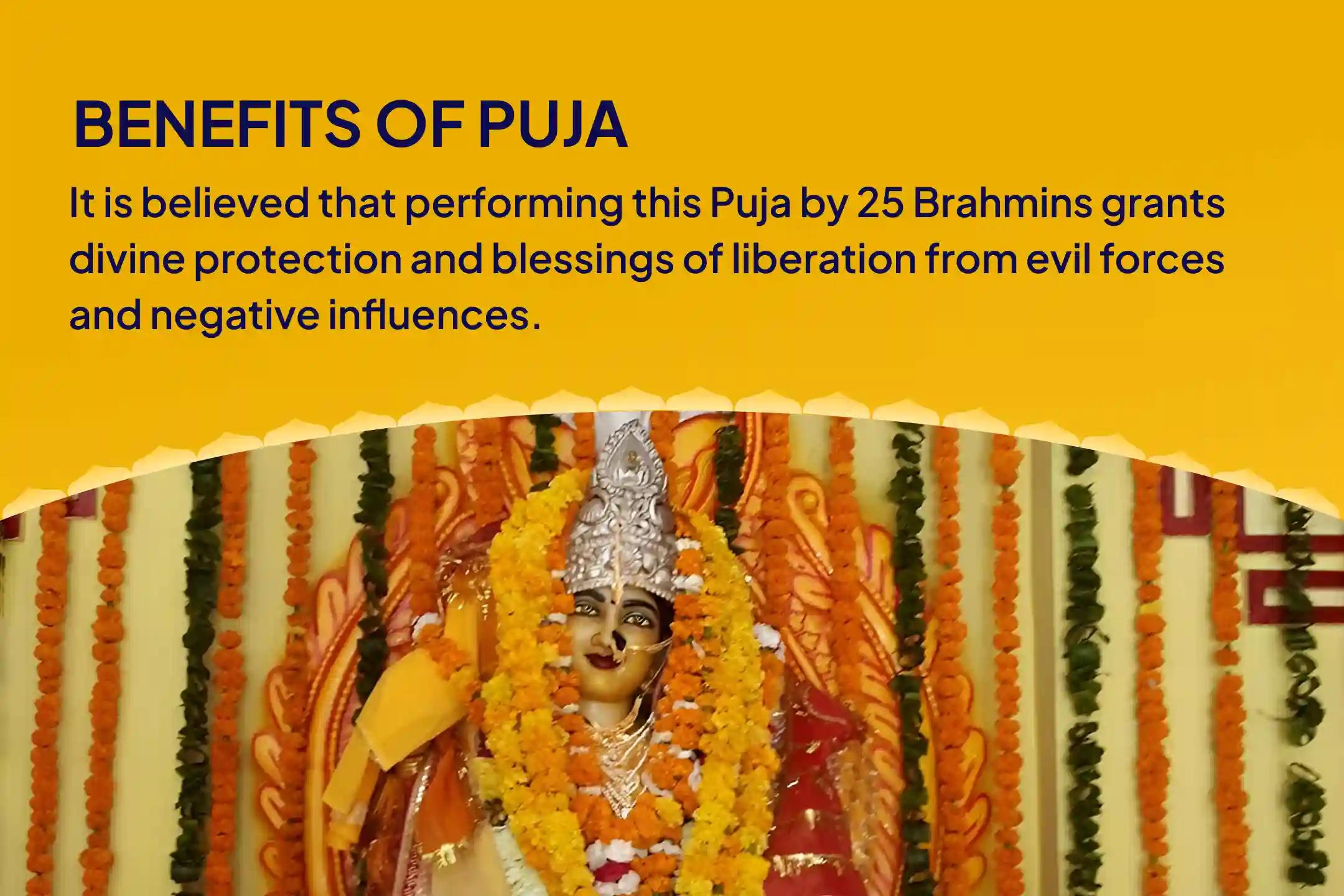 Vaishakha Purnima Mahavidhya 25 Brahmin Mahanushthan Bagalamukhi-Pratyangira Kavach Path, 1,25,000 Bagalamukhi Mool Mantra Jaap and Havan for Devi's Protection to Repel Malevolent Energies and Negative Influences