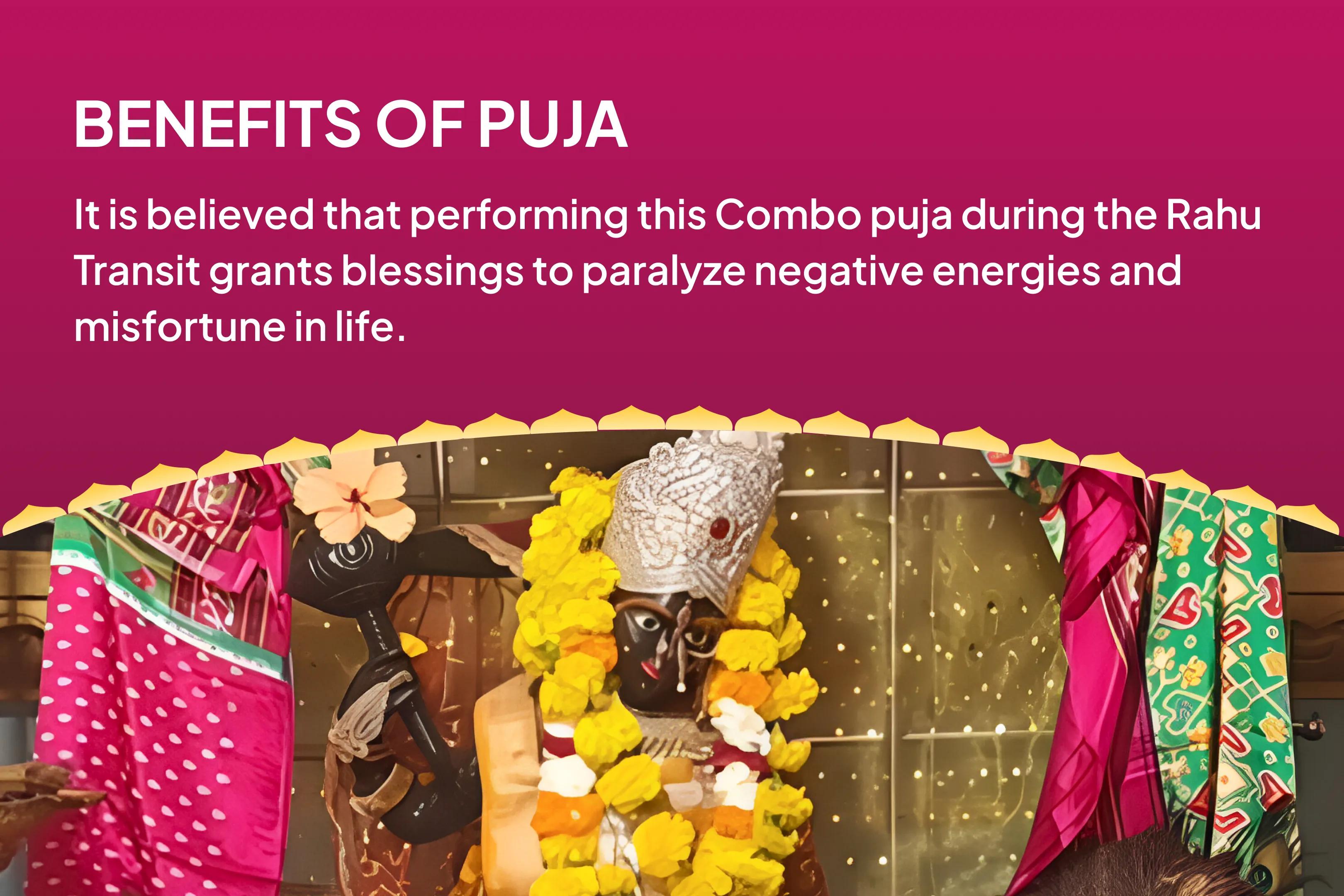 Rahu Transit God of Kalyug Rahu Shanti Combo Maa Bagalamukhi Tantra Yukta Yagya, Batuk Bhairav Aapda Haran Pujan and Rahu Graha Shanti Havan to Paralyse Negative Energies and Sudden Misfortunes in Life