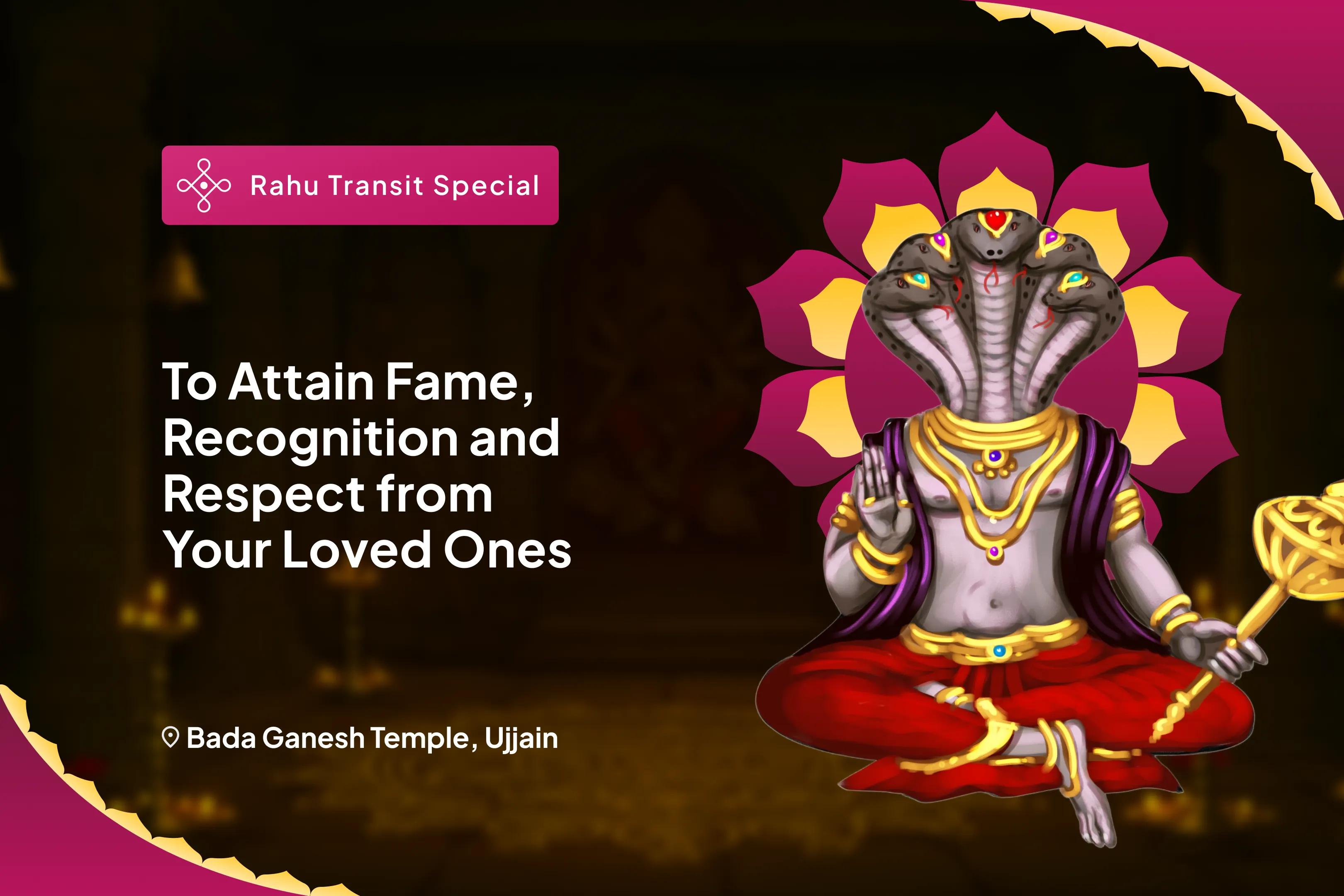 Rahu Transit Shrapit Dosha Shanti Special Rahu Gochar Shani Shrapit Dosha Puja, Til Tel Abhishek and Rahu Shanti Havan for Overcoming Delays and Misfortunes in Life