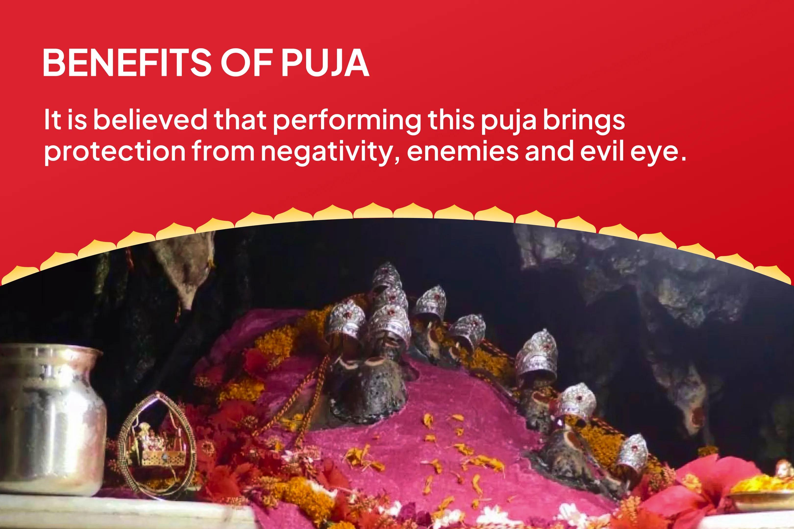 Vaishno Devi Katra Tirth Kshstra Special Vaishno Devi Tirth Durga Nav Chandi Pujan and Havan For Protection from Negativity, Enemies and Evil Eye