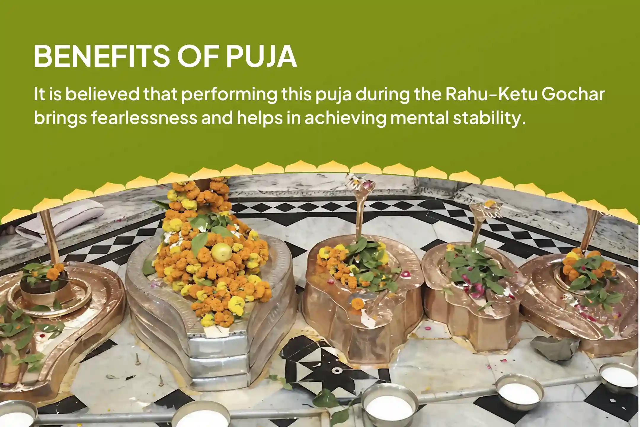 Rahu-Ketu Gochar Kaal Sarp Special Kaal Sarp Dosh Shanti Puja and Shiv Rudrabhishek for Fearlessness and Achieving Mental Stability