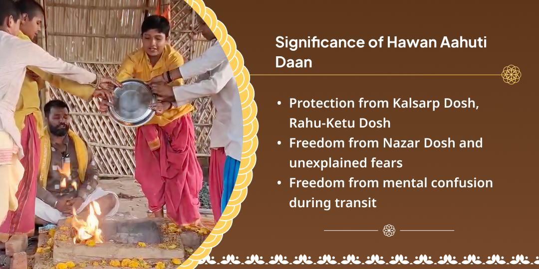Rahu–Ketu Gochar Graha Shanti Hawan Aahuti Daan