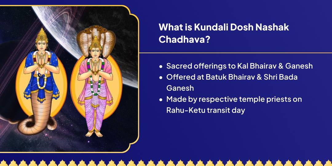 Kal Bhairav Ganesh Rahu–Ketu Gochar Chadhava