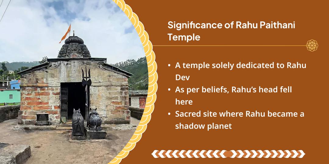 Rahu–Ketu Gochar Rahu Paithani Temple Chadhava and Hawan Aahuti Daan