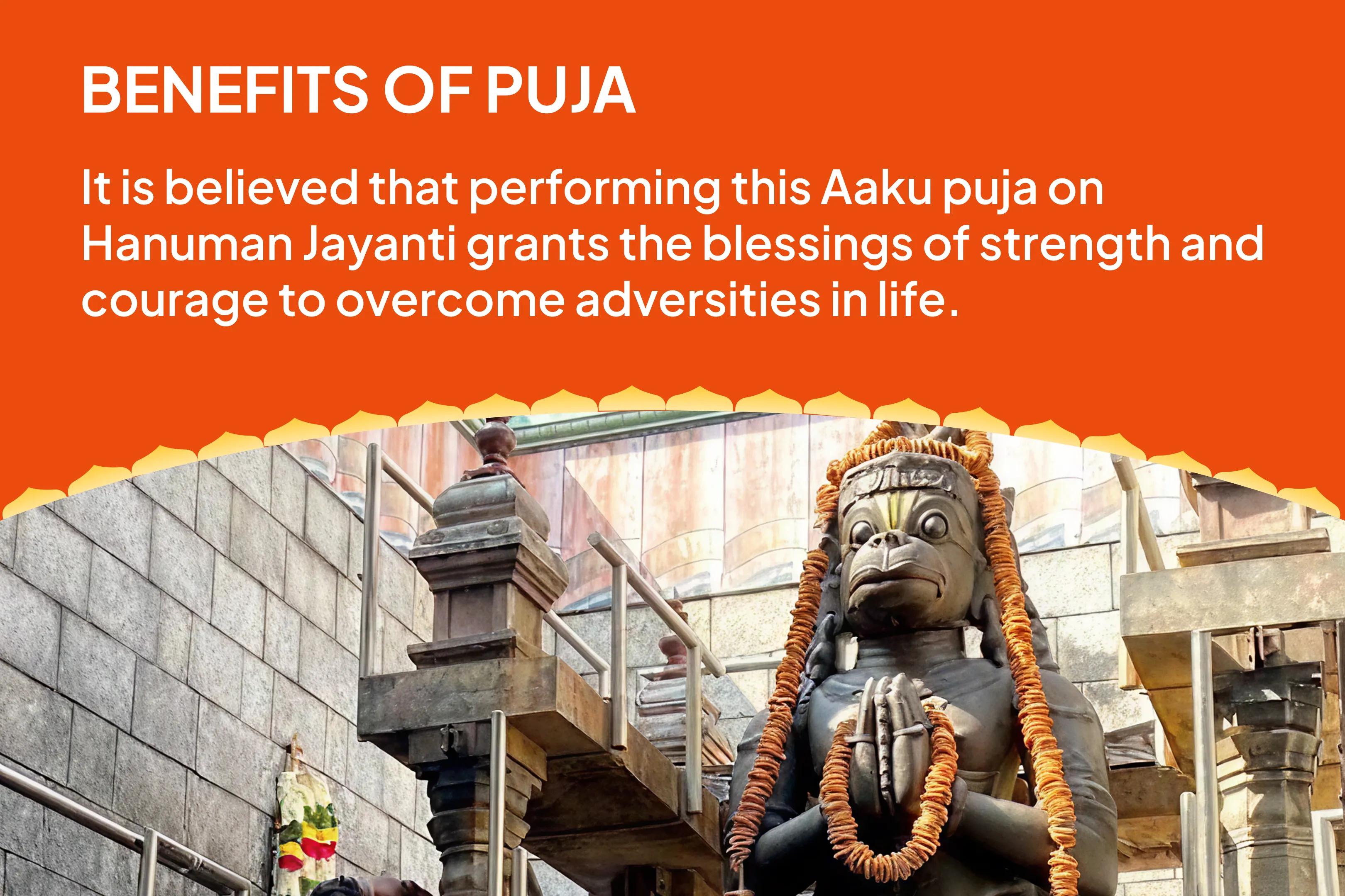 Hanuman Jayanthi Aaku Puja Special  Anjaneya Swamy Aaku Puja, Sindhoor Archana and 108 Vadamala Seva  For Strength and Blessings of Lord Hanuman