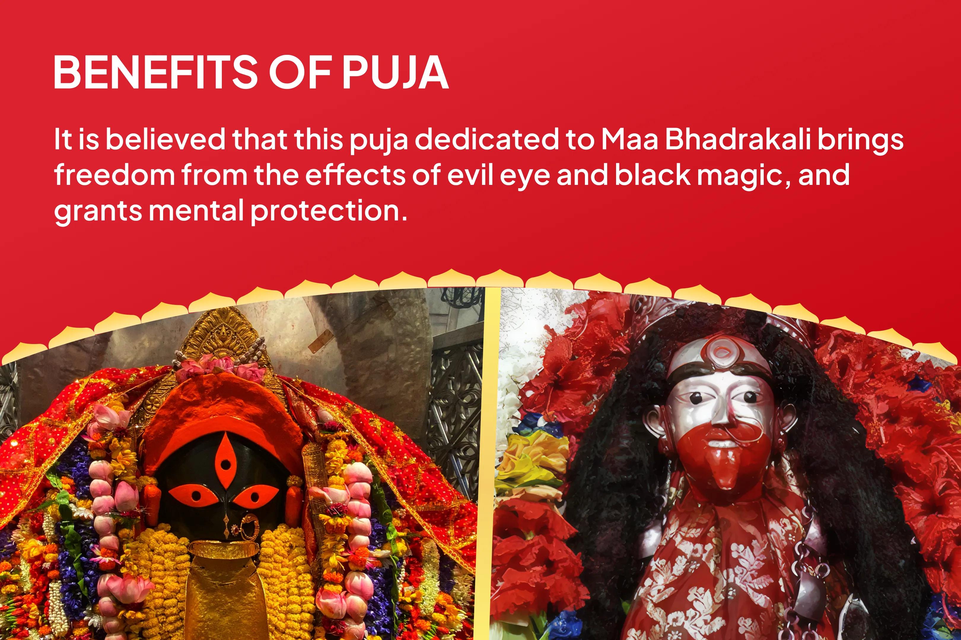 Bhadrakali Jayanti Shaktipeeth Kalighat Midnight Special Shree Shree Dakshina Kali Mata Mahanisha Pujan, Bhadrakali Nisha Puja and Aghora Havan  For Fulfilment of all Desires and Removal of All Obstacles