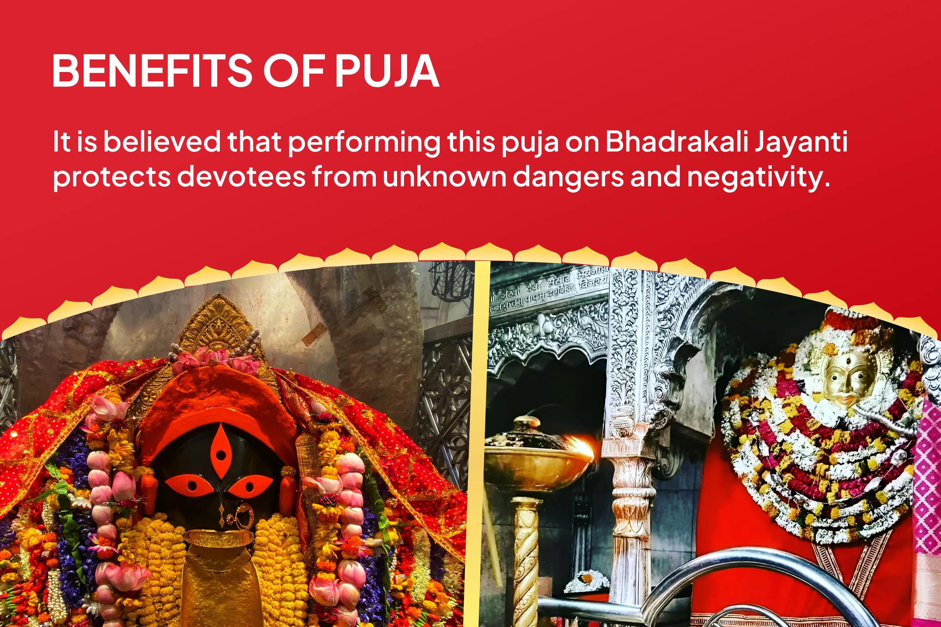 Bhadrakali Jayanti Bhairav-Bhadrakali Special Bhairava-Bhadrakali Tantra Samyukt Puja, Kala Bhairava Pujan and Bhadrakali Shakti Sadhana For Fierce Protection from Unknown Dangers and Negativity
