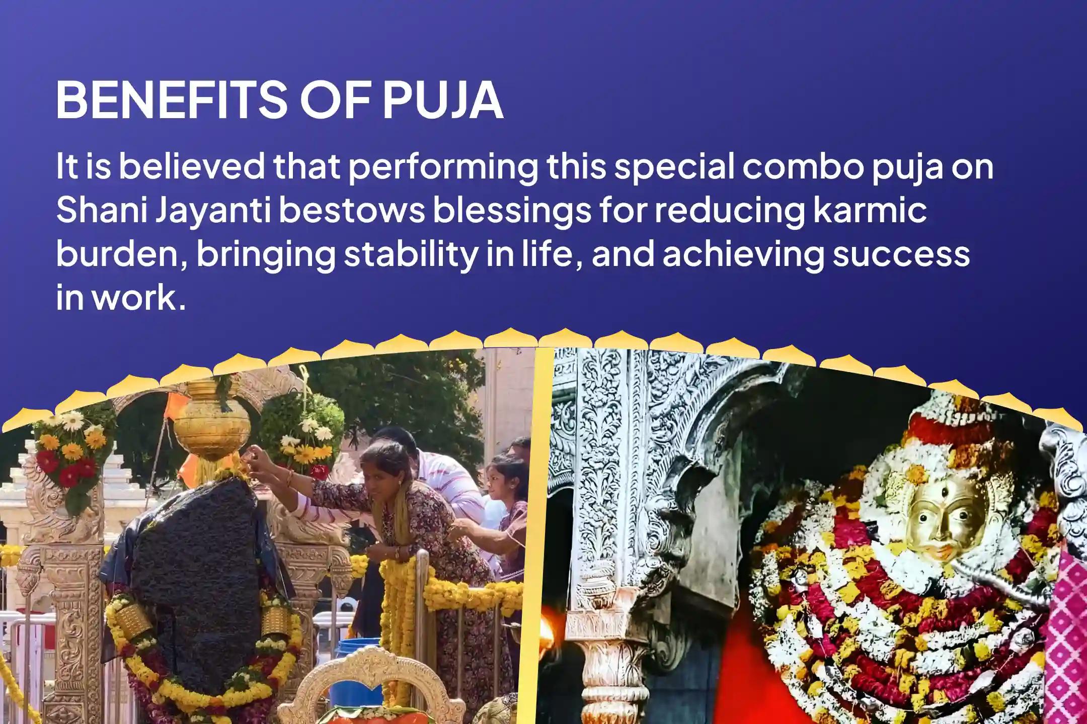Shani Jayanti Shani-Bhairav Shingnapur-Kashi Combo  Mahakaal Shani Mrityunjay Stotra Puja, Kaal Bhairav Ashtakam, Shani Til Tel Abhishek and Shani Shanti Havan  Reduce Karmic Burden, Stability In Life And Success In Work