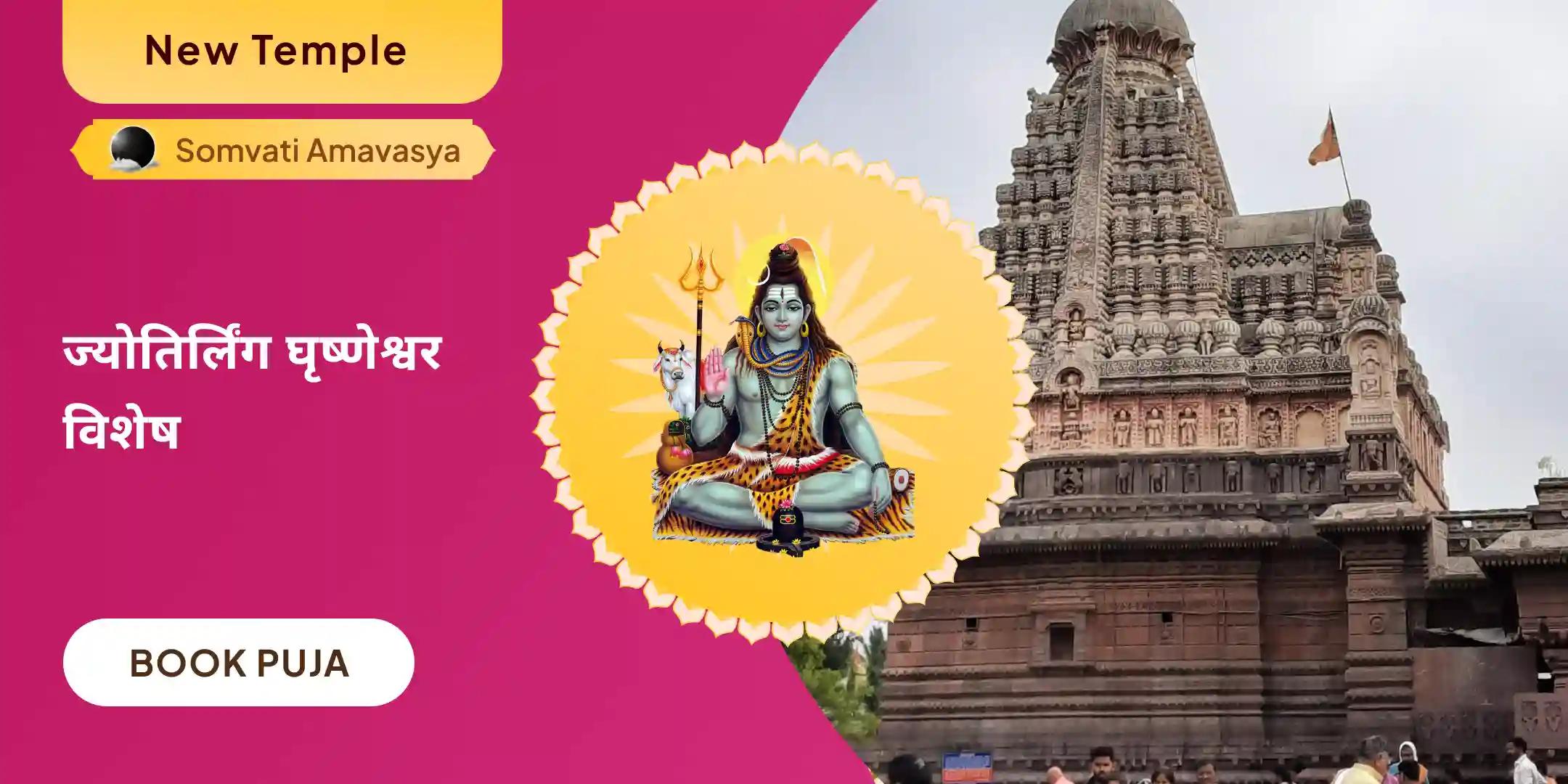 ग़ृष्णेश्वर ज्योतिर्लिंग शिव रुद्राभिषेक