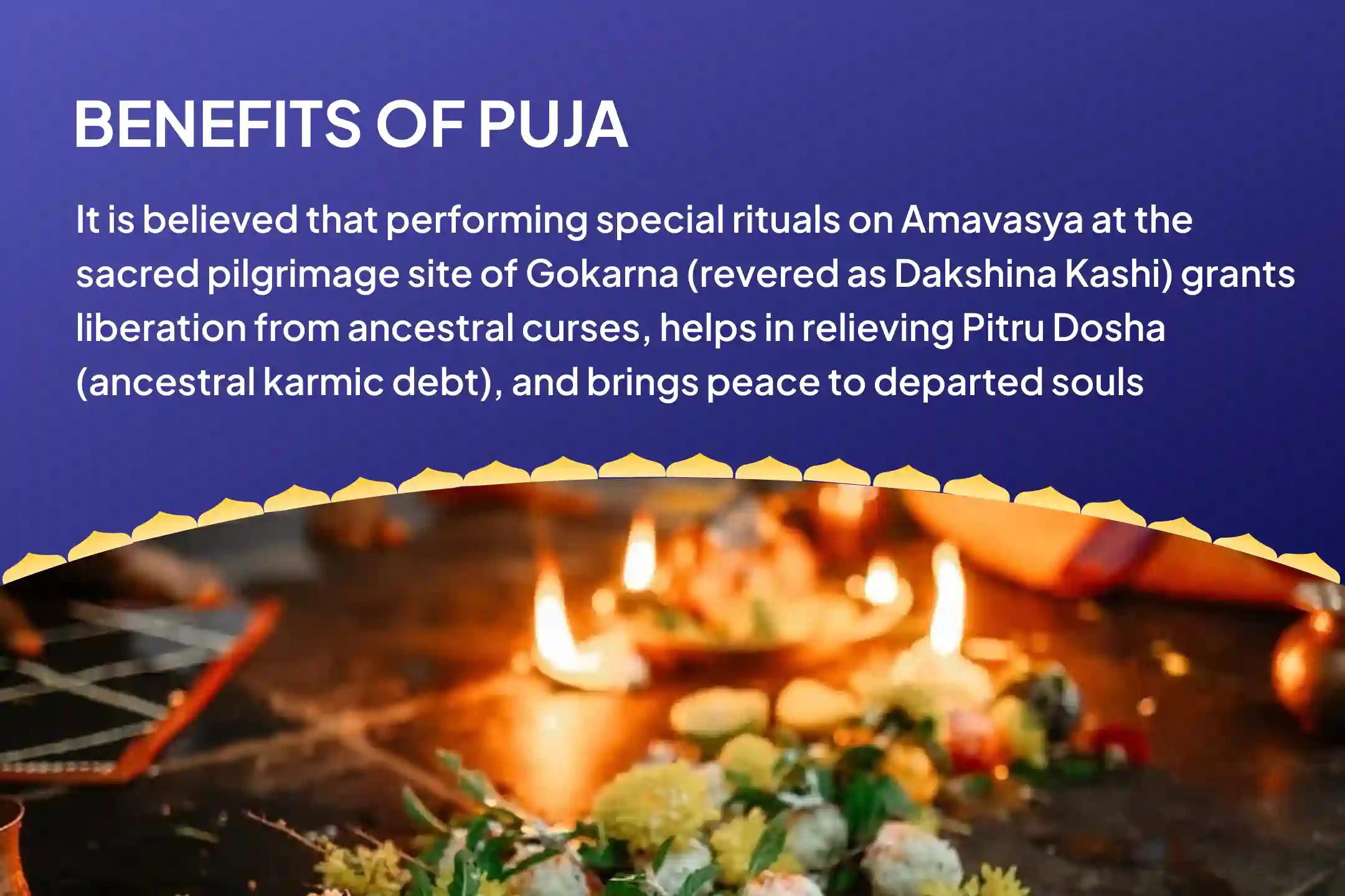 Somvati Amavasya – Dakshina Kashi Gokarna Special Narayan Bali Puja, Tripindi Shraddha & Pitru Dosha Shanti Puja For liberation from ancestral curses and peace of departed souls