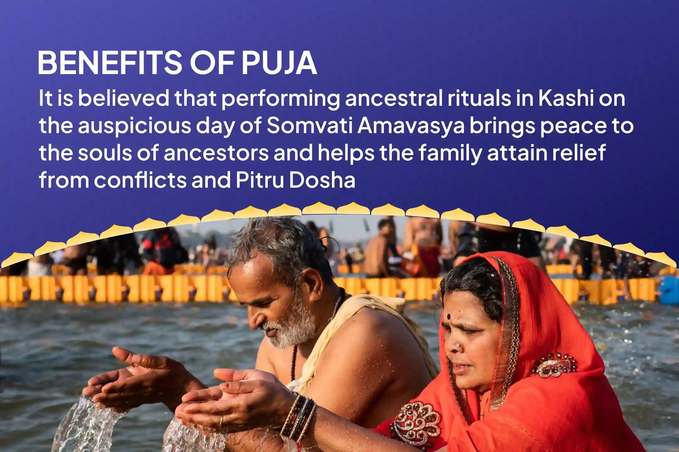 Somvati Amavasya Pitru Dosha Shanti Kashi Special  Pitru Dosha Nivaran Puja & Kashi Ganga Aarti 