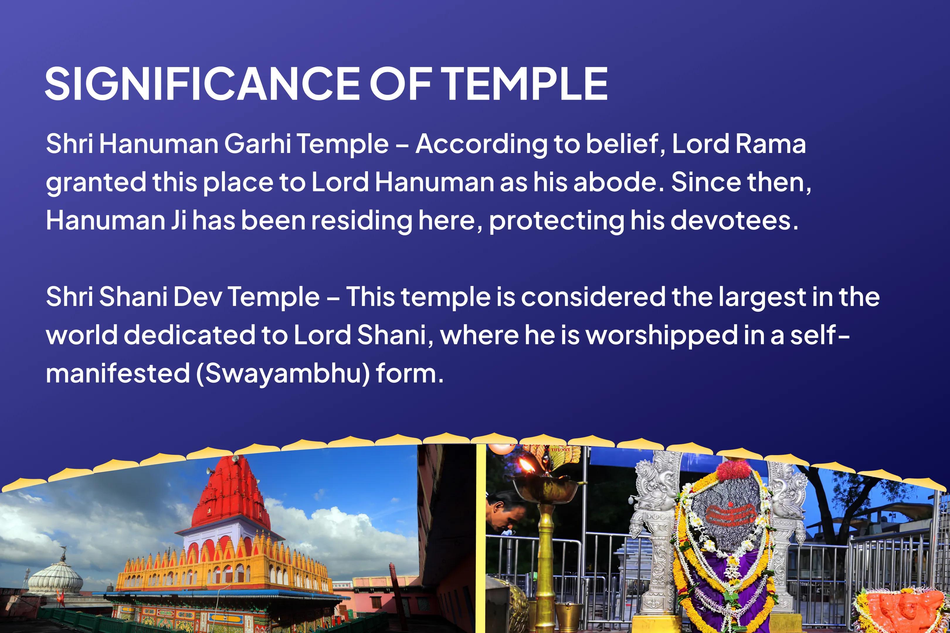 Shani Jayanti Shani-Hanuman Ayodhya-Shingnapur Combo Hanuman Garhi Sankat Mochan Puja and Shingnapur Shani Til Tel Abhishek for Courage and Fearlessness to Overcome Challenges
