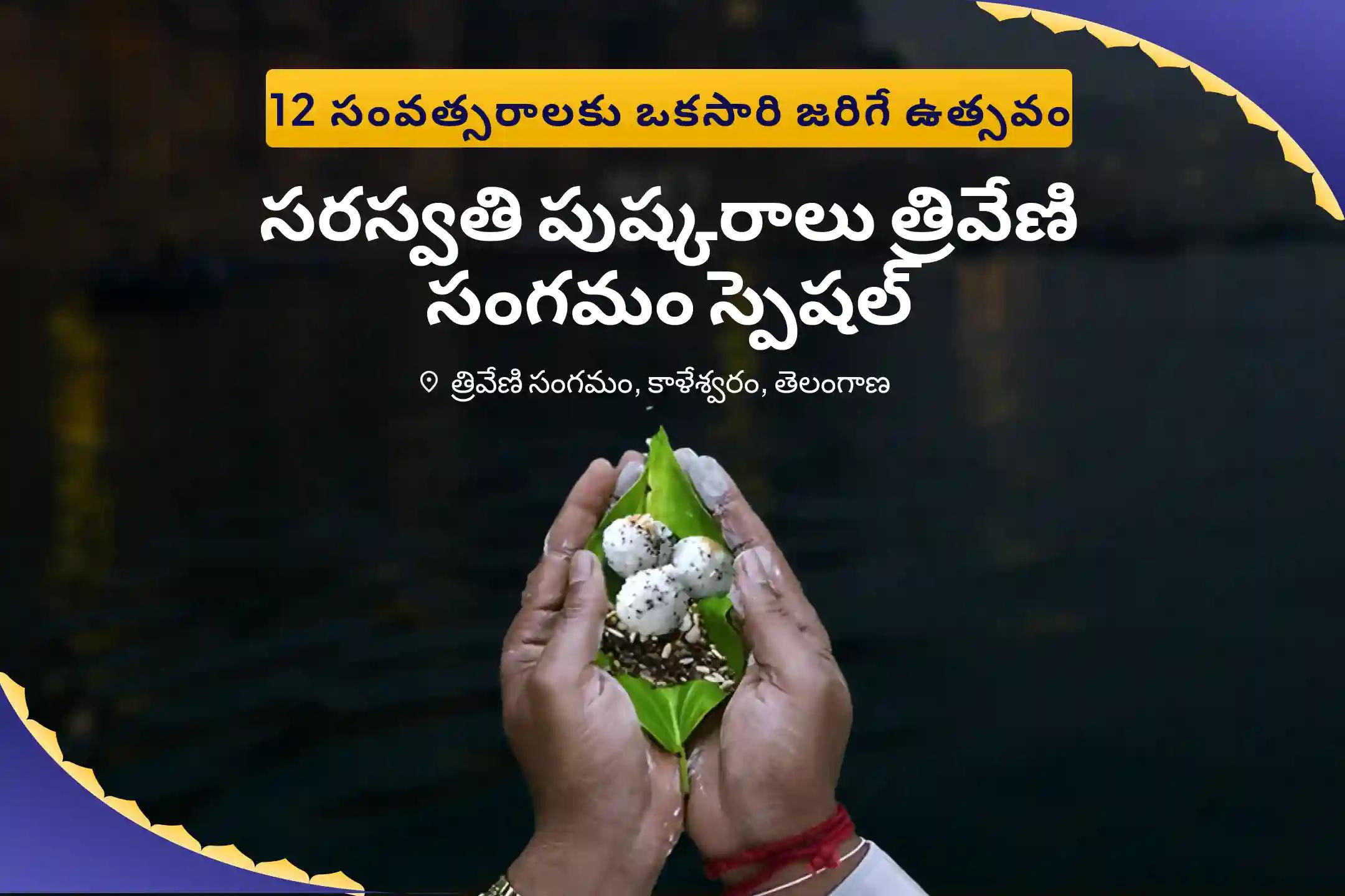 సరస్వతి పుష్కరాలు త్రివేణి సంగమం స్పెషల్ పితృ దోష శాంతి పూజ మరియు తిల తర్పణం పితృదేవతల ఆత్మలను విముక్తి పరిచి వారి ఆశీర్వాదాలను పొందడం 