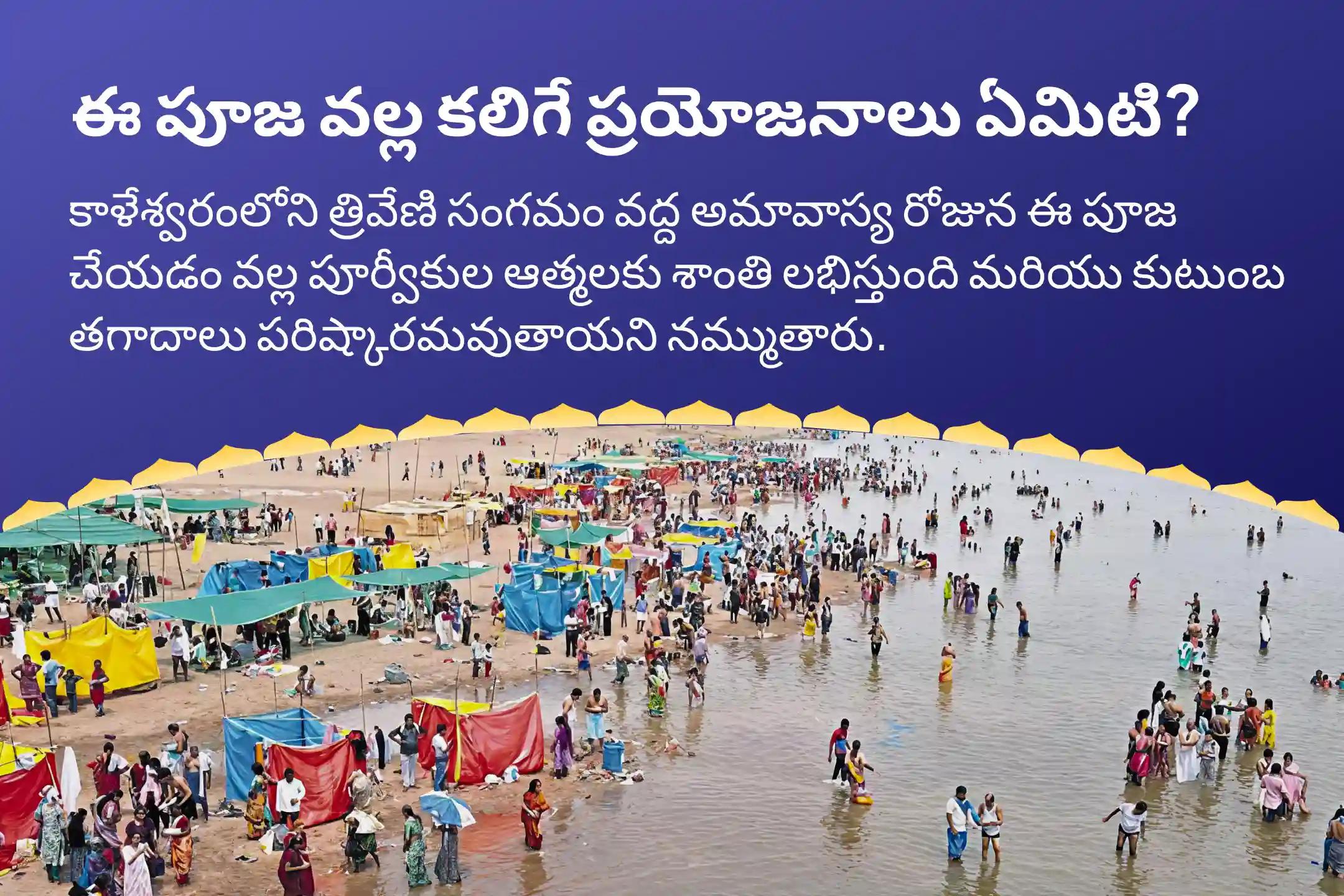 సరస్వతి పుష్కరాలు త్రివేణి సంగమం స్పెషల్ పితృ దోష శాంతి పూజ మరియు తిల తర్పణం పితృదేవతల ఆత్మలను విముక్తి పరిచి వారి ఆశీర్వాదాలను పొందడం 
