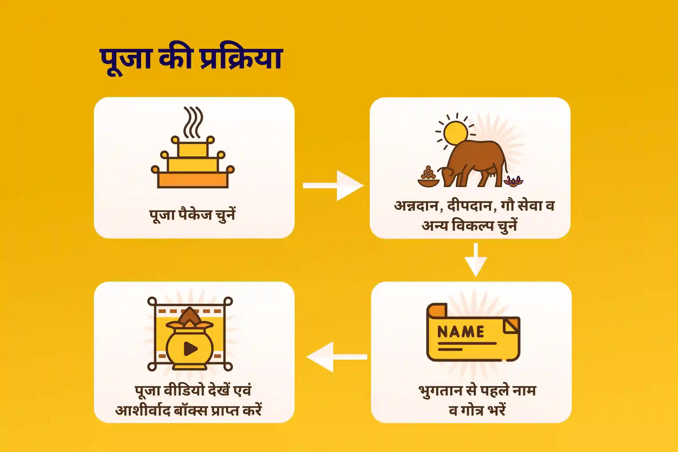 छिपी हुई नकारात्मकता से सुरक्षा और जीवन की बाधाओं पर काबू पाने के लिए बुरी नजर और नकारात्मकता से बचाव के लिए विशेष बुरी ऊर्जा समाशोधन पूजा, छाया विघटन अग्नि अनुष्ठान (यज्ञ) और आध्यात्मिक कवच सक्रियण