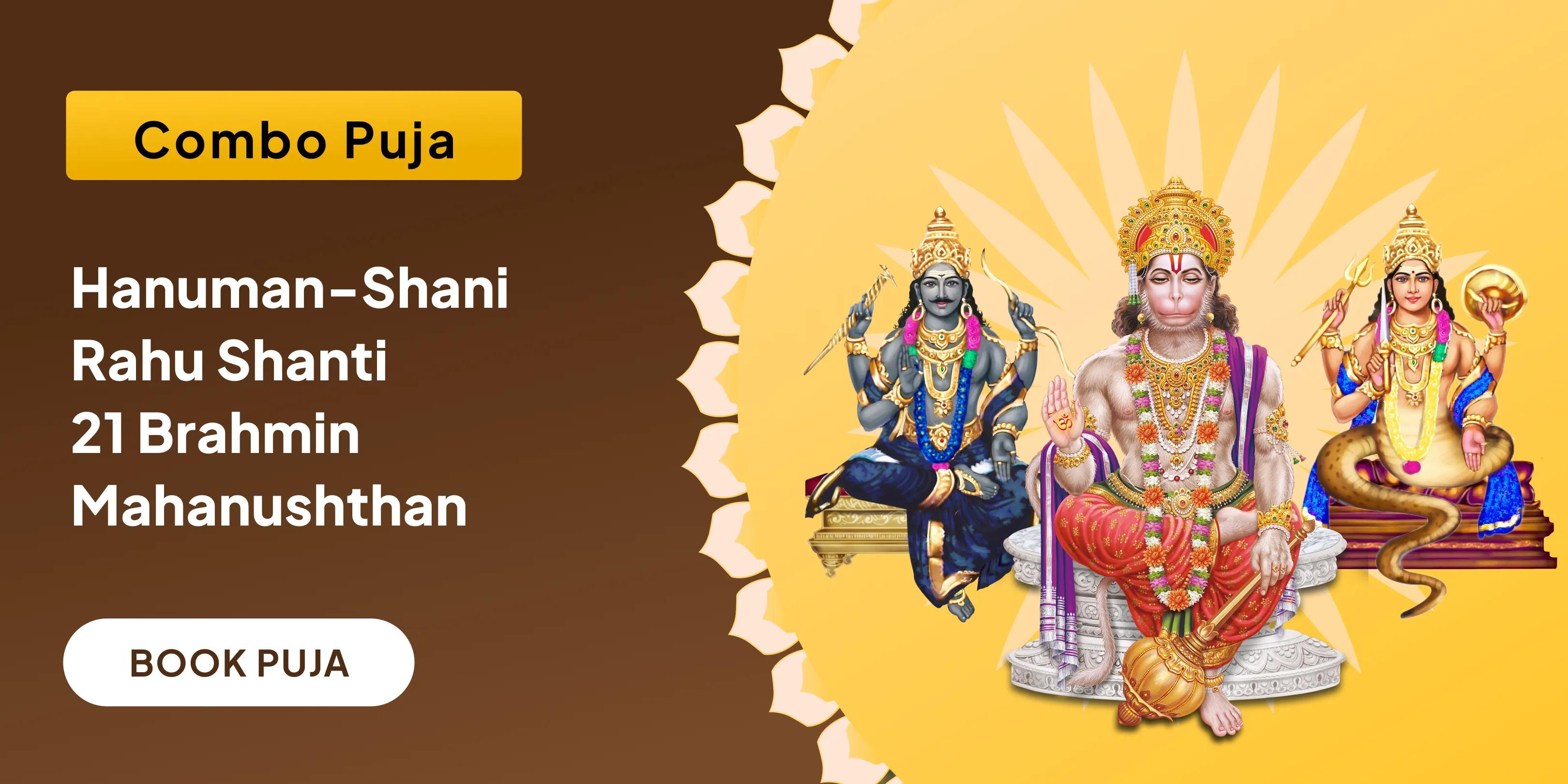 21,000 Hanuman Gayatri Mantra Jaap, 19,000 Shani Mool Mantra Jaap and 18,000 Rahu Mool Mantra Jaap
