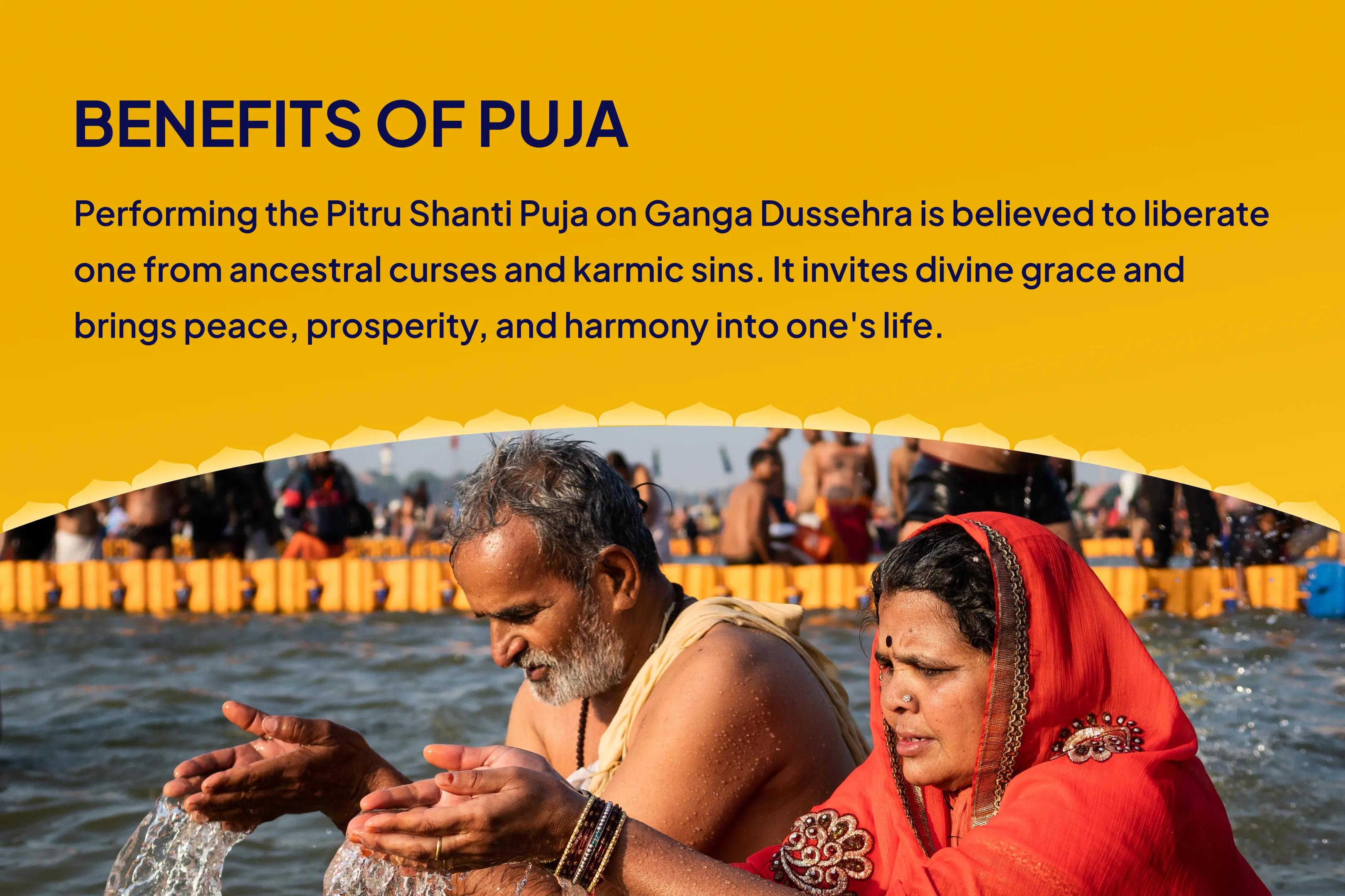 Ganga Dussehra 3-Tirth Pitru Shanti Special 3-Tirth Pitru Tarpan, Ganga Jal Shraddha & Pind Daan For Liberation from Ancestral Curses and Karmic Debts
