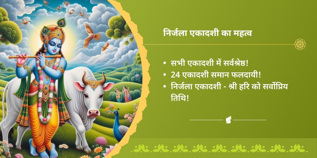 निर्जला एकादशी वृंदावन गौ सेवा