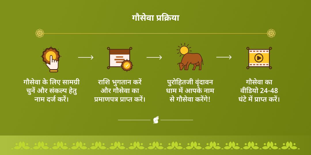 निर्जला एकादशी वृंदावन गौ सेवा