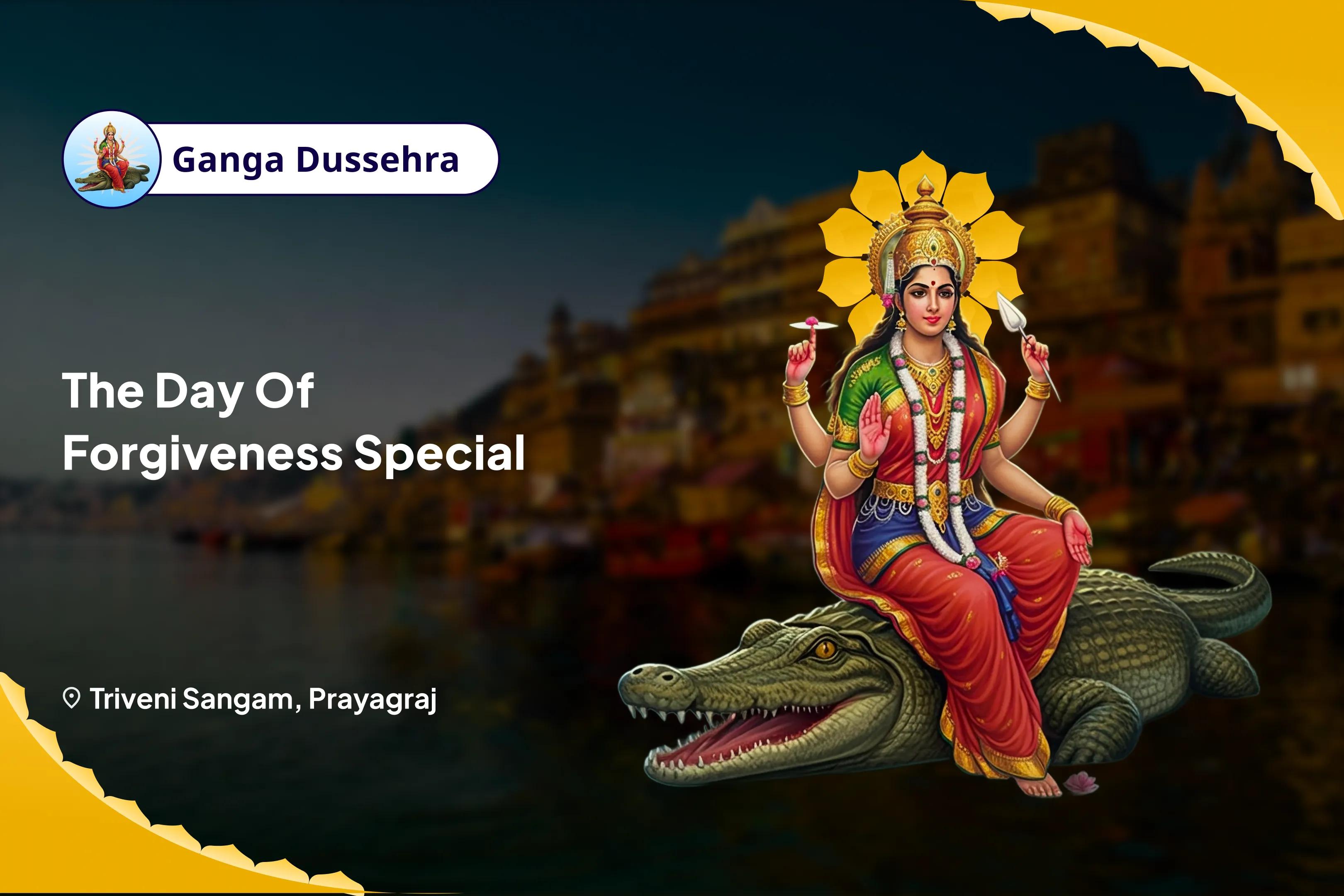 Ganga Dussehra - The Day of Forgiveness Special 10 Paap Hara - Paap Graha Shanti Puja and Yagya for Liberation from Dus Paap Hara (10 Sins) on Dussehra