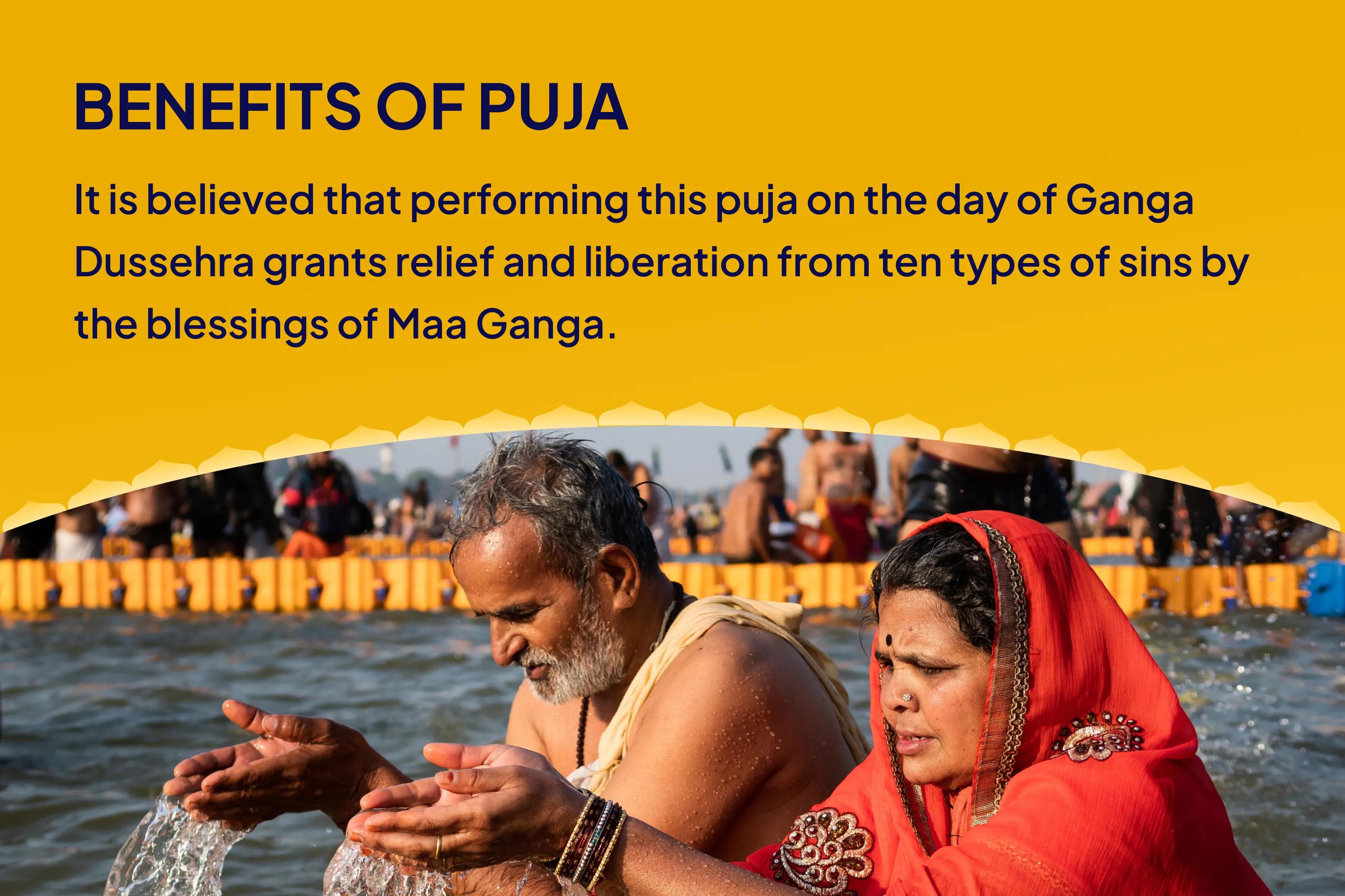 Ganga Dussehra - The Day of Forgiveness Special 10 Paap Hara - Paap Graha Shanti Puja and Yagya for Liberation from Dus Paap Hara (10 Sins) on Dussehra