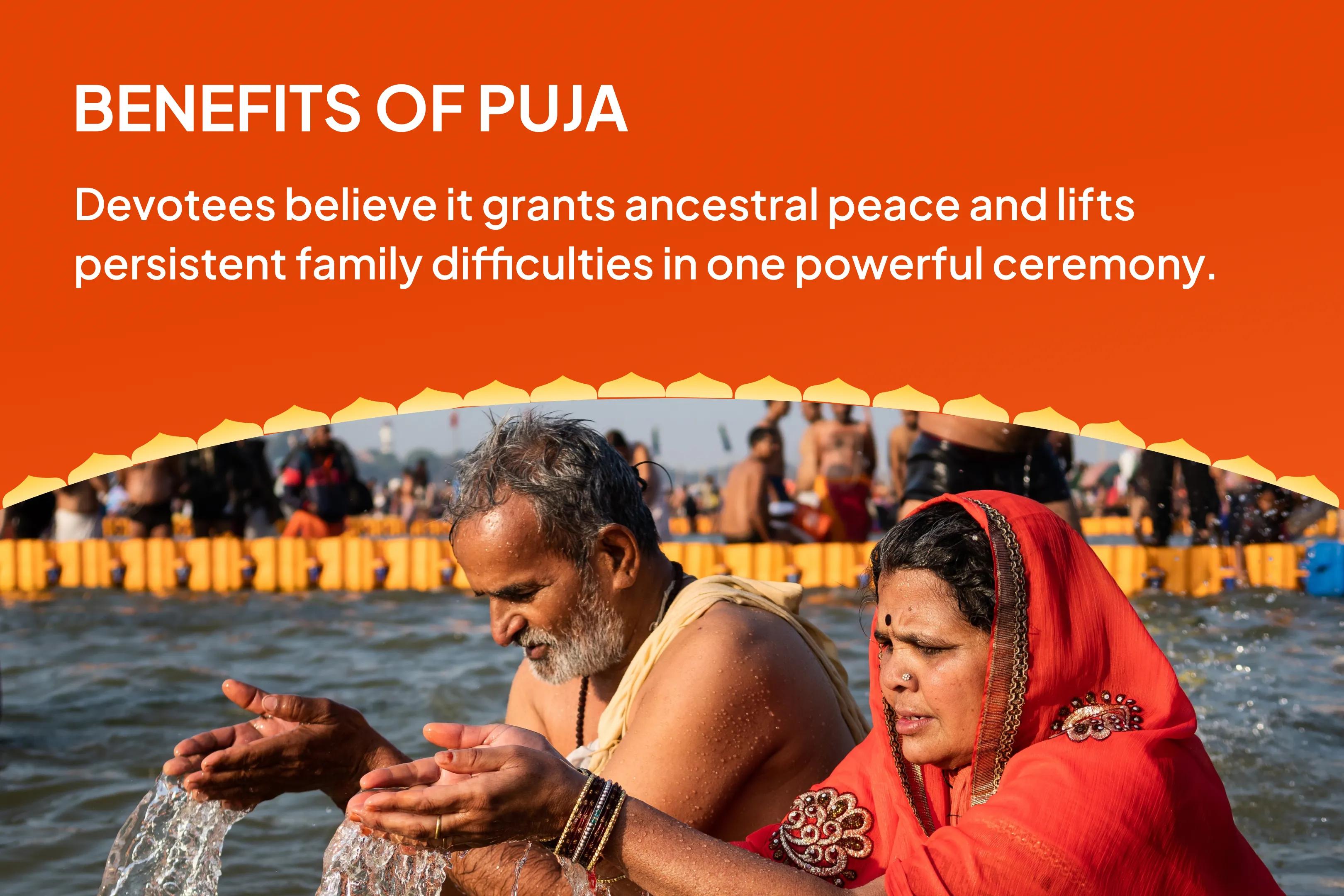 Nirjala Ekadashi Moksha-Tirtha Joint Special Pitru Dosh Shanti Mahapuja and Gangotri Dham Ganga Abhishek Puja Peace for Ancestors and Resolution of Family Discord
