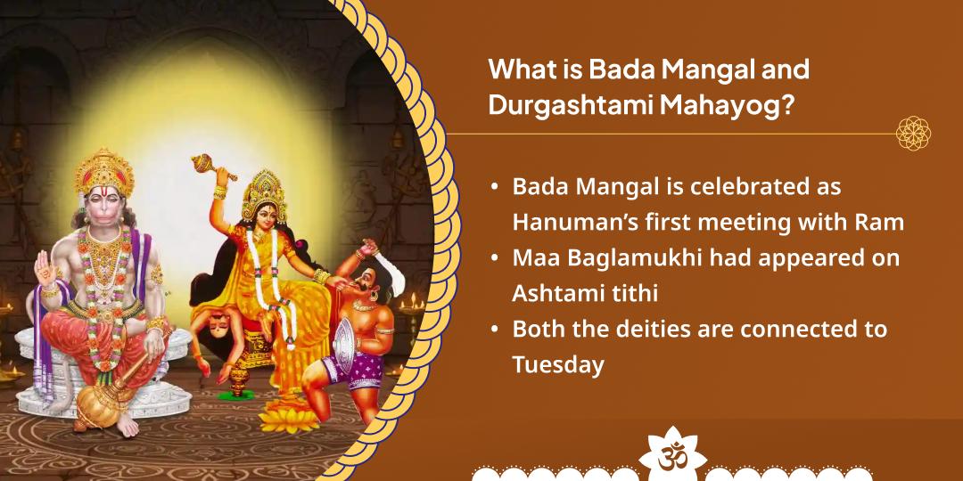 Bada Mangal Durgashtami Special Hanuman-Baglamukhi Chadhava
