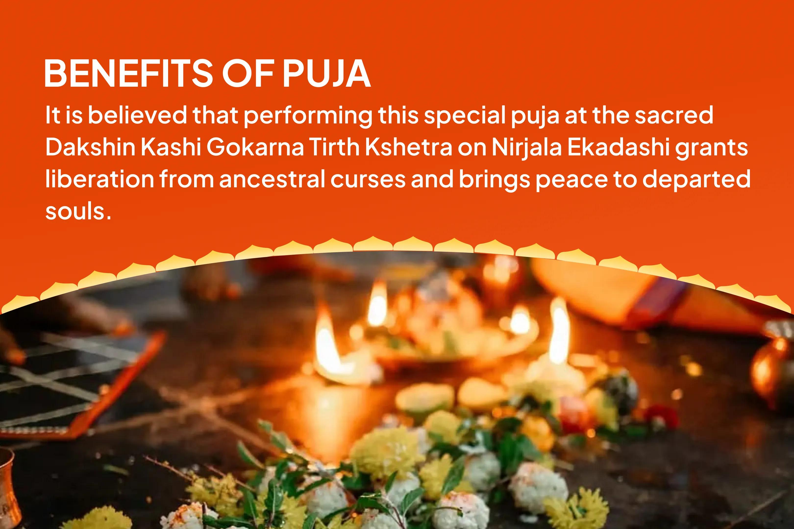 Nirjala Ekadashi “Dakshina Kashi” Gokarna Tirth Special  Narayana Bali, Tripindi Shraddha & Pitru-Dosha Shanti Puja  Freedom from ancestral curses and peace for departed souls