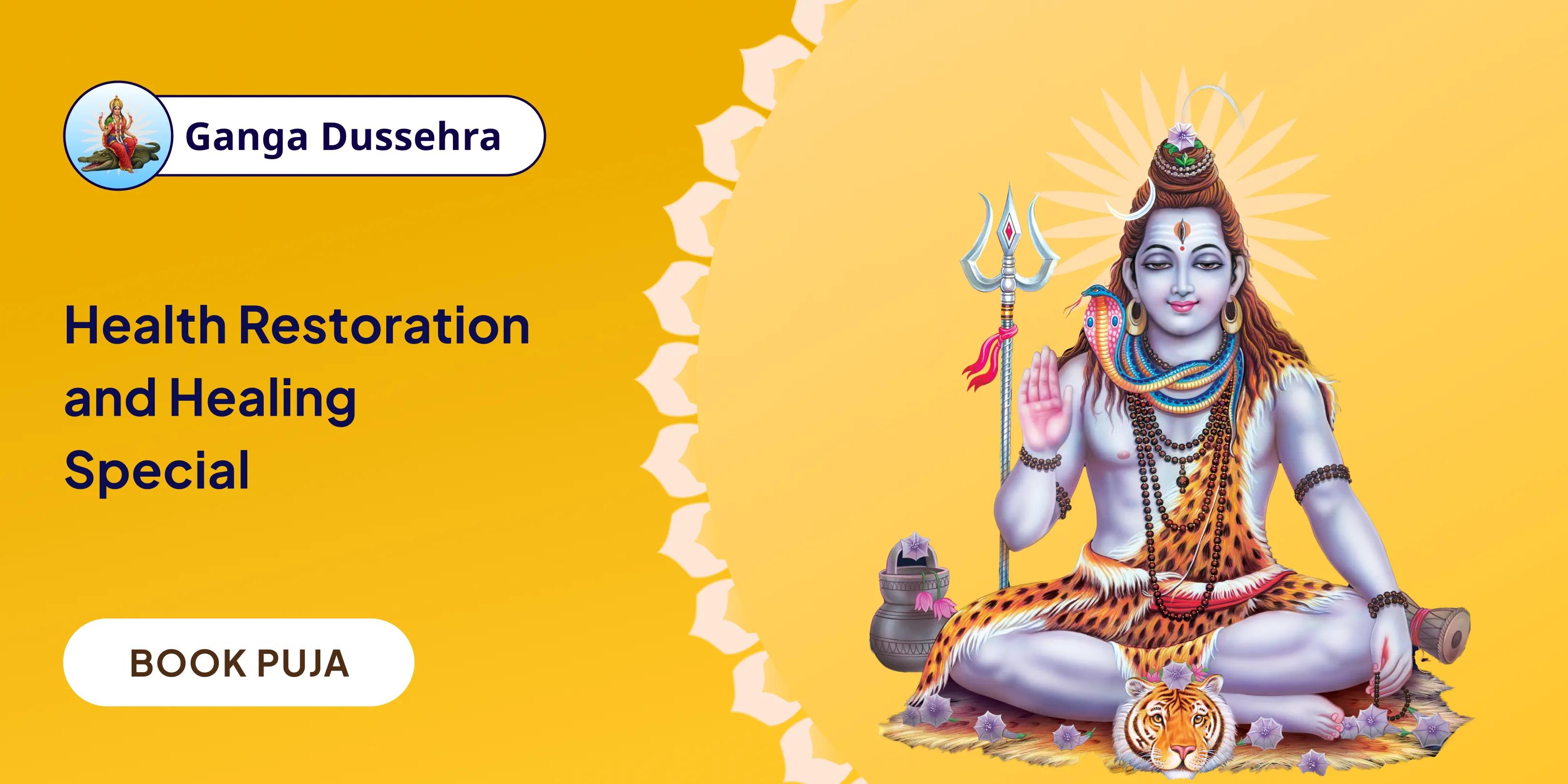 Ganga Kavach Abhishek and 11,000 Mahamrityunjay Mantra Jaap & Arogya Siddhi Yagya