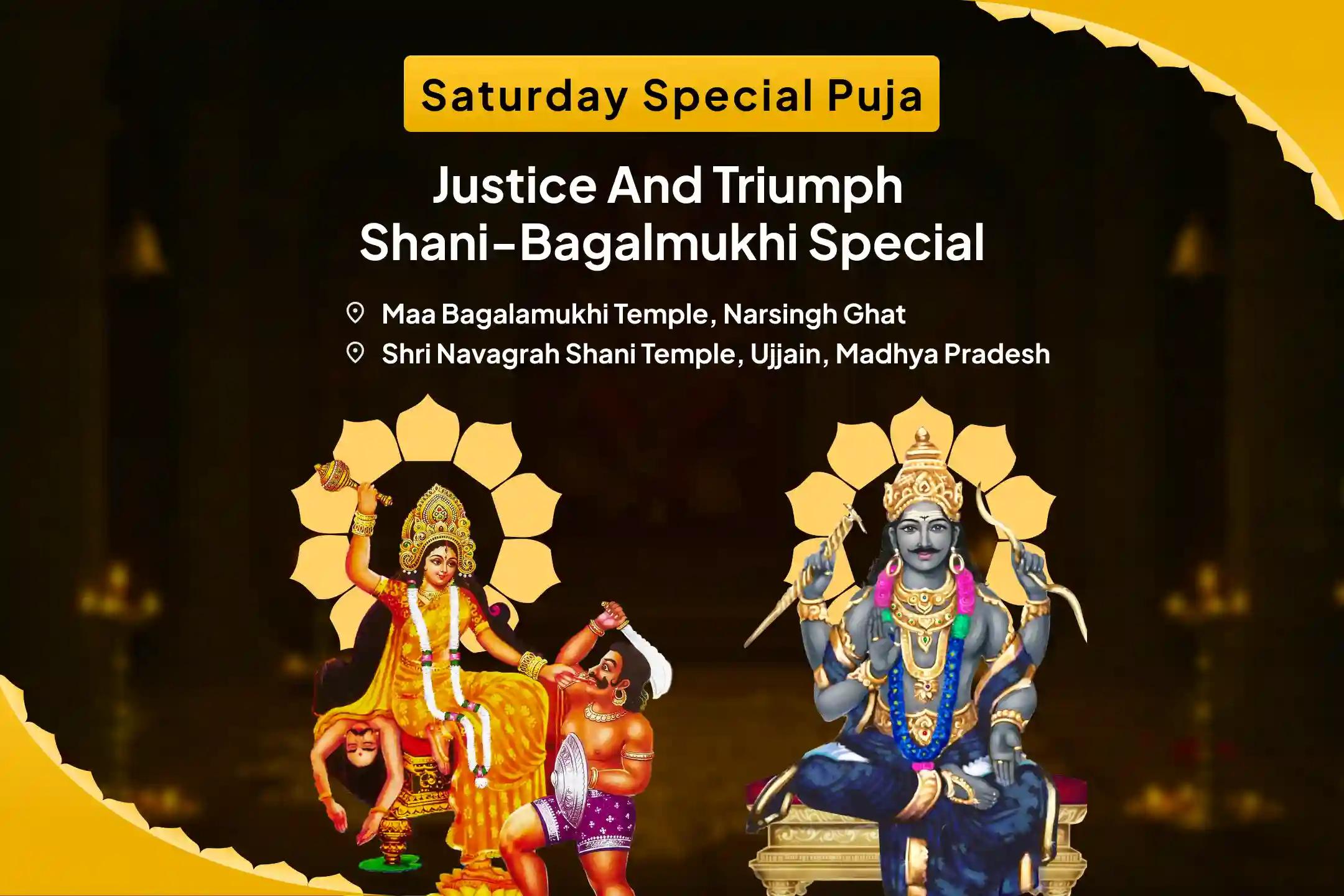 Justice and Triumph Shani-Bagalmukhi Special Legal Victory Sankalp Puja and Shani-Bagalamukhi Havan For Victory over Enemies and in Court Cases