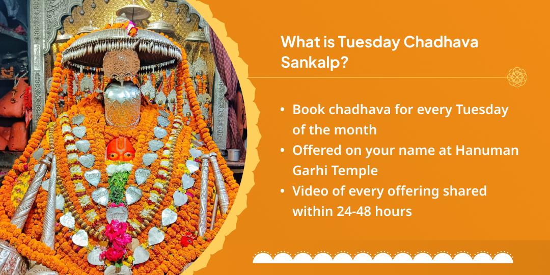 Tuesday Shri Hanuman Garhi Mandir Chadhava Sankalp