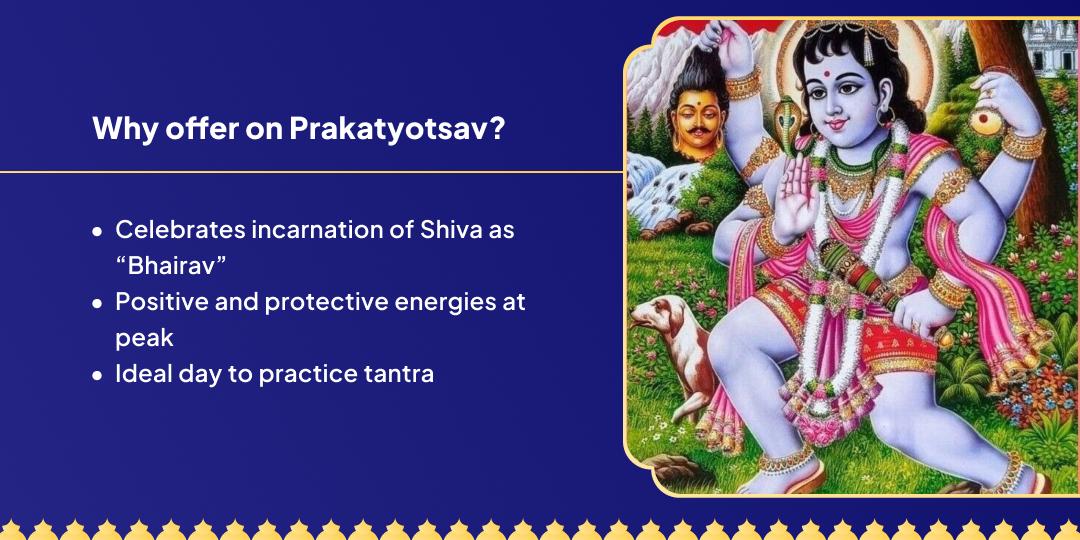 Batuk Bhairav Prakatyotsav Kashi Chadhava