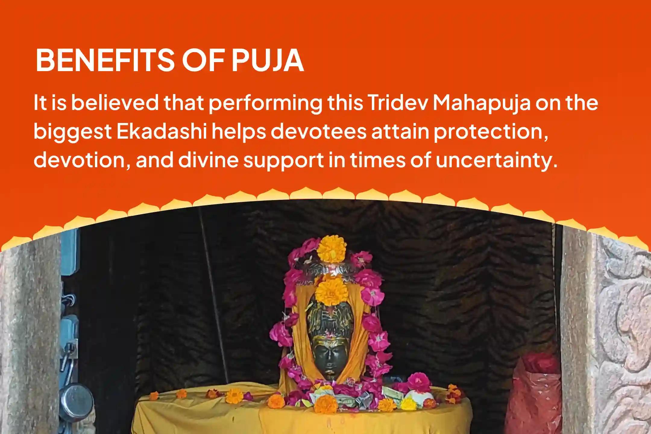 Biggest Ekadashi Special - Vishnu (Preserver), Krishna (Leela), Shyam Baba (Devotee Avatar) 4 Prahar Biggest Ekadashi - Tridev Bhakti Mahapuja for Protection, Devotion & Divine Support in Times of Uncertainty