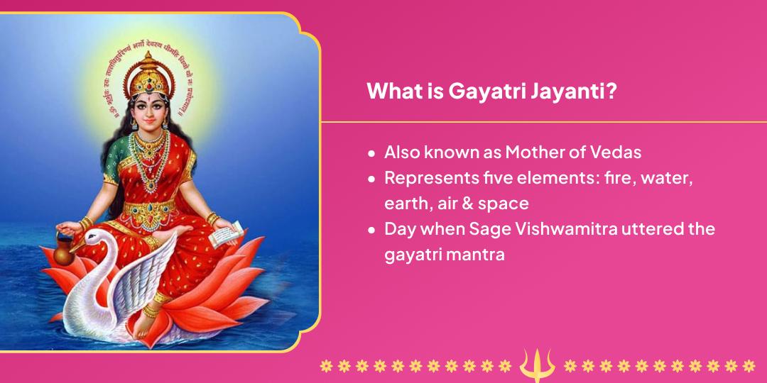 Gayatri Jayanti Vedamata Gayatri Chadhava