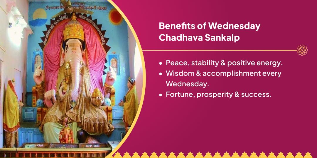 Wednesday Bada Ganesh Strength-Wisdom-Success Sankalp