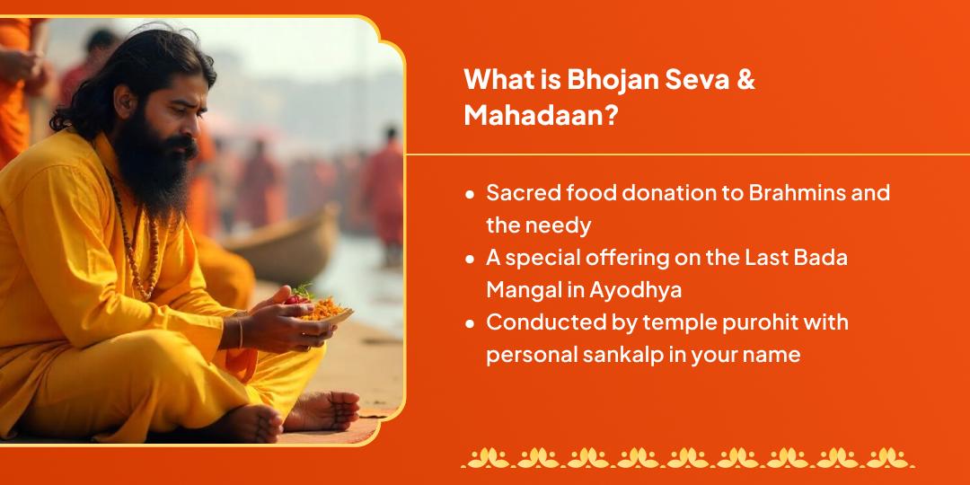 Last Bada Mangal Ayodhya Bhojan & Mahadaan