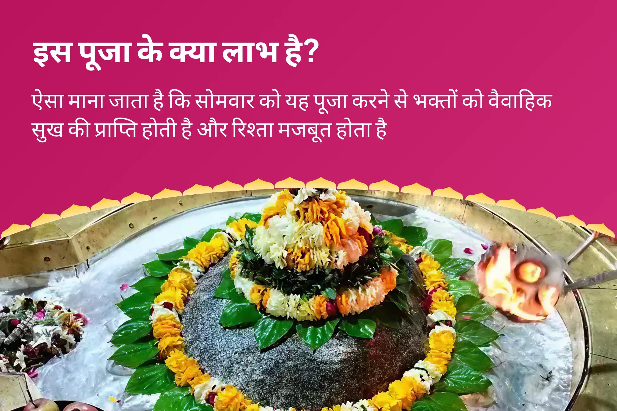 वैवाहिक आनंद और रिश्ते को मजबूत बनाने के लिए दिव्य शिव-शक्ति ऊर्जा का अनुभव करें – काशी विशेष शिव पार्वती विवाह पूजा, देवी महात्म्य पाठ और अर्धनारीश्वर पूजा