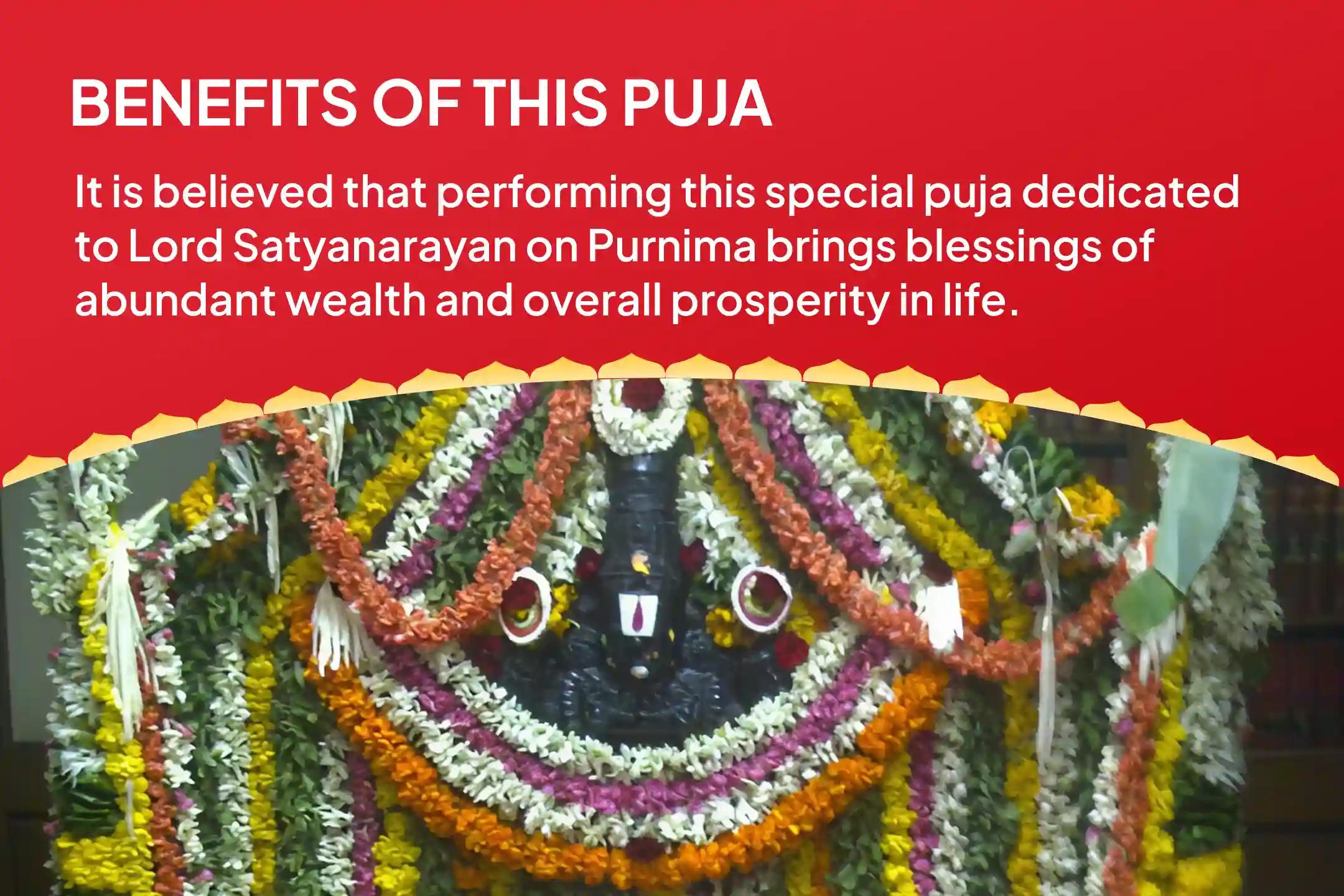 Vat Purnima Satyanarayan Puja Special Satyanarayan Katha and Dhanvantri Homam for Abundance of Wealth and Overall Prosperity